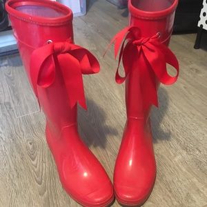 🌈2/30$🌈Fabulous red rain boots